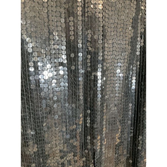 Stenay M Silk Sequin Black Blazer Skirt Combo Beaded Vintage Swinger Flapper - Picture 9 of 14